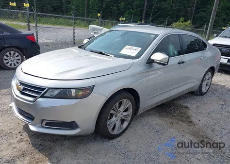 2015 Chevrolet Impala 2Lt из США, поврежденный, VIN 2G1125S3XF9223544